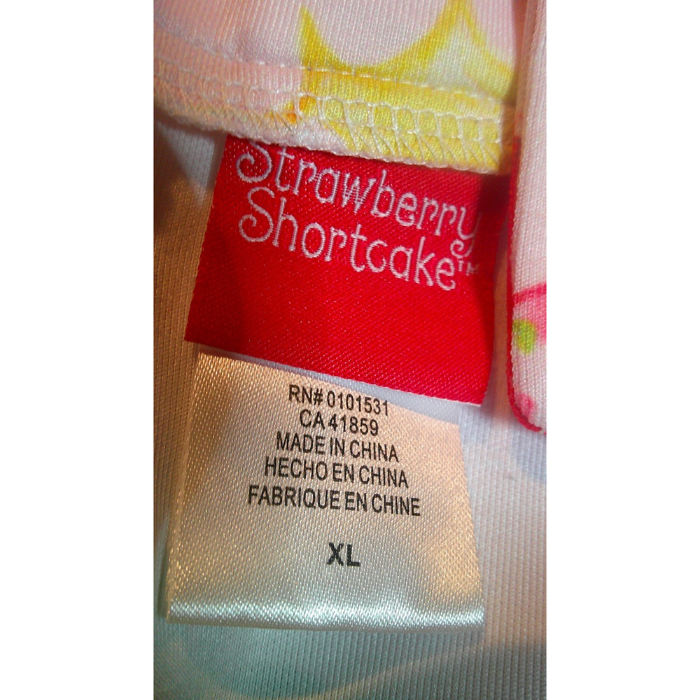 Strawberry Shortcake Women's Skirt Sz XL Suspender A-line Hot Topic - Picture 6 of 7
